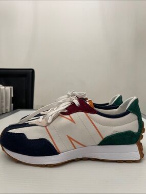NEW BALANCE 327 V1 NATURAL INDIGO MULTICOLOR SNEAKERS MENS-BOYS SIZE 5